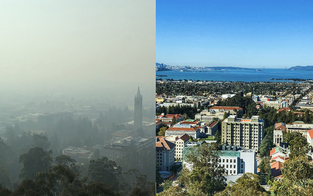 Using IoT Sensing to Determine the Resilience of Buildings to Wildfire Pollution