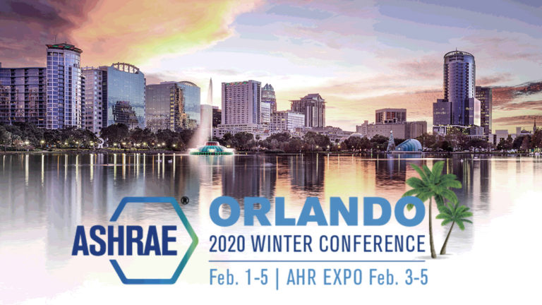 CBE Researchers to Share New Results and Tools at ASHRAE Orlando 2020