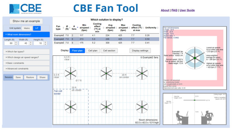New Online Design Tool Enables Accurate Design with Ceiling Fans