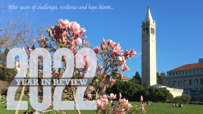 Berkeley campus view for CBE 2022 year in review