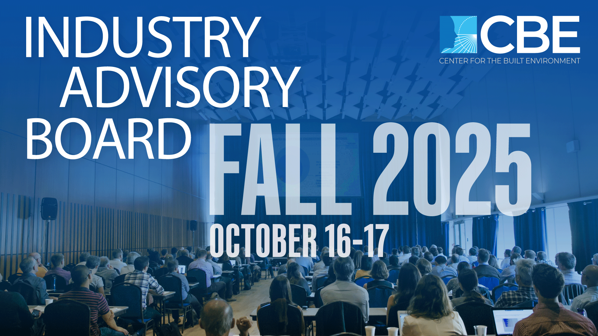 CBE Industry Advisory Board, October 2025, October 16-17